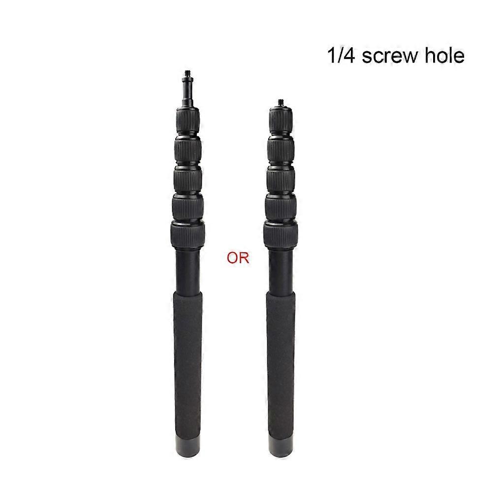 Portable Microphone Boom Pole Arm 6 Section Stretchable Padded Telescopic Rod