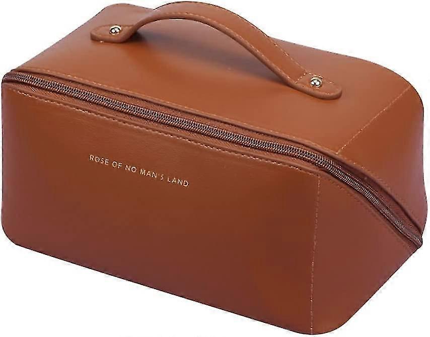 Plain Multi-layer Cosmetic Bag Travel Essentials