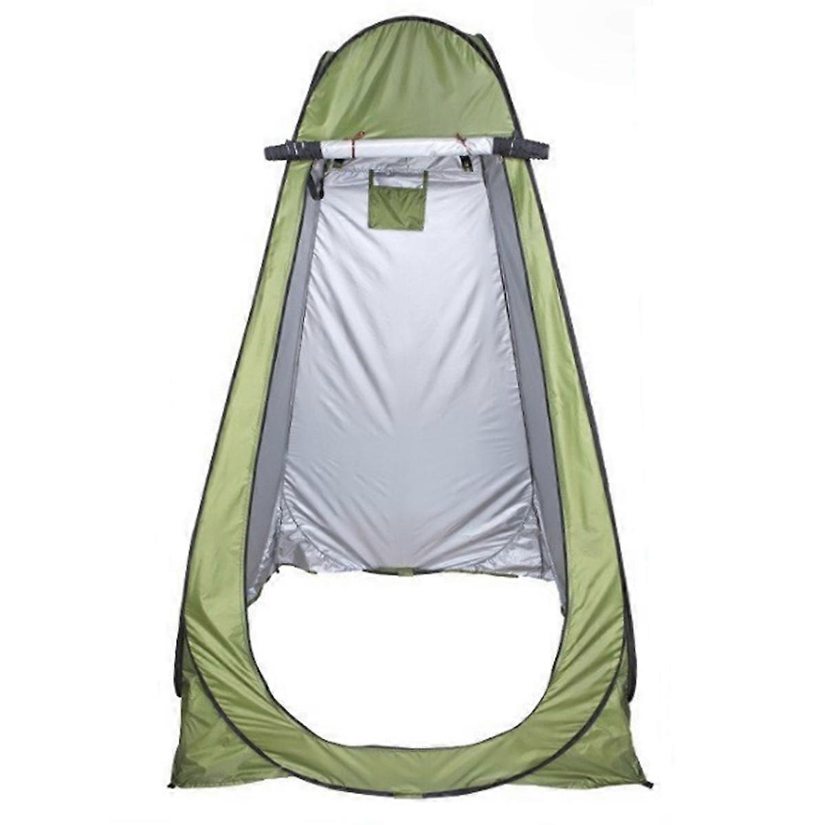 Campingdusch med mobilt utomhustält