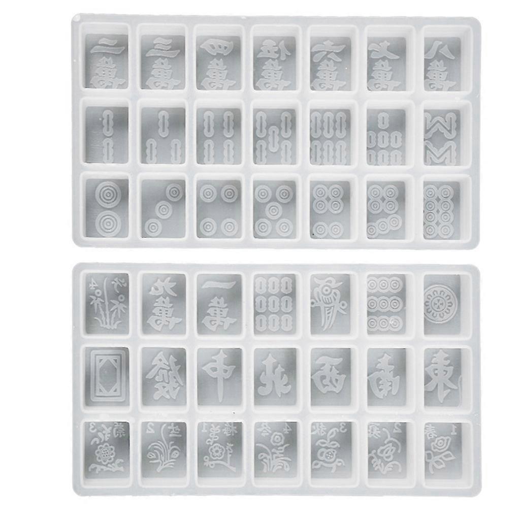 Mini New Mold Mahjong Machine Silicone Mold Machine Cover Flat Silicone Mold