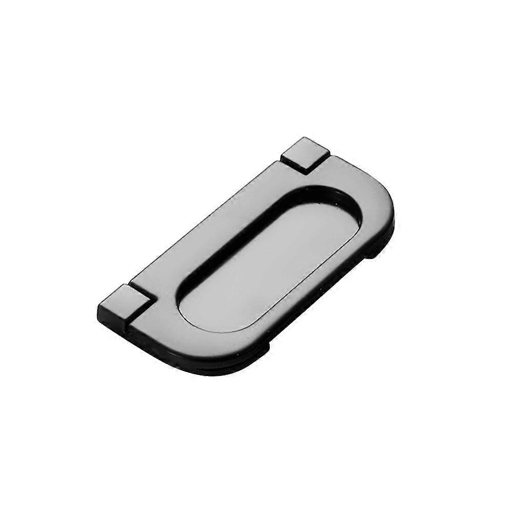 Modern Simple Drawer Handle Simple Practical Furniture Handle for Cabinet Wardrobe Drawer (13-Black Concave Shape Handle)