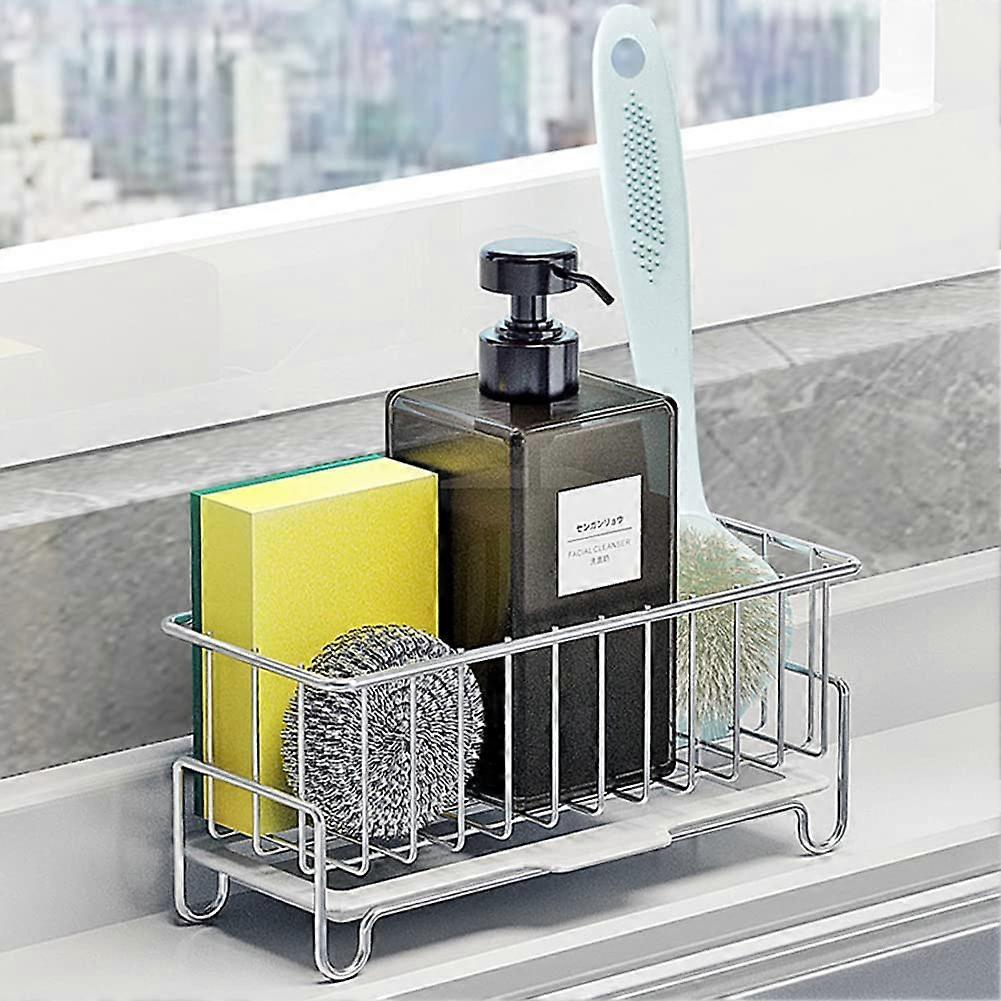 splmittel aufbewahrung Waschbecken-Organizer Splbecken-Regal Schwamm-Rack Kchenorganizer   Hermex.ch