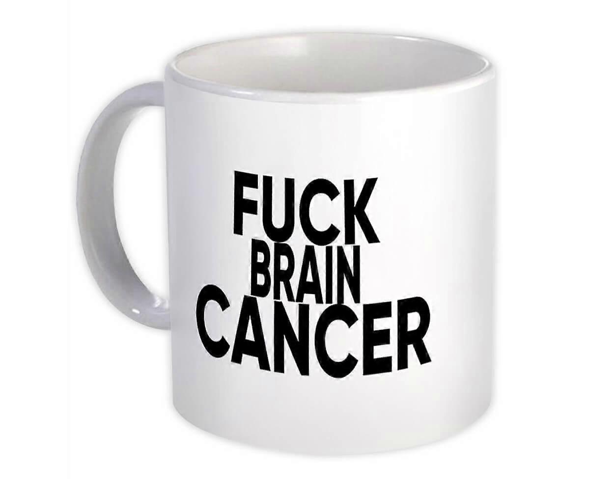 Presentmugg: F*ck Hjärncanceröverlevare
