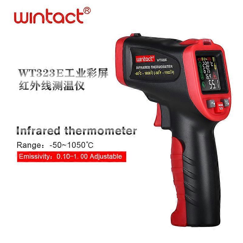 Huitianyi Wt323e Farbbildschirm Thermoelement Ring Laser Infrarot Thermometer Infrarot Temperatur