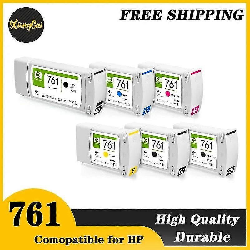 high qualityReplacement For Hp 761 Ink Cartridge Full With Pigment Ink Designjet T7100 T7200 Printer