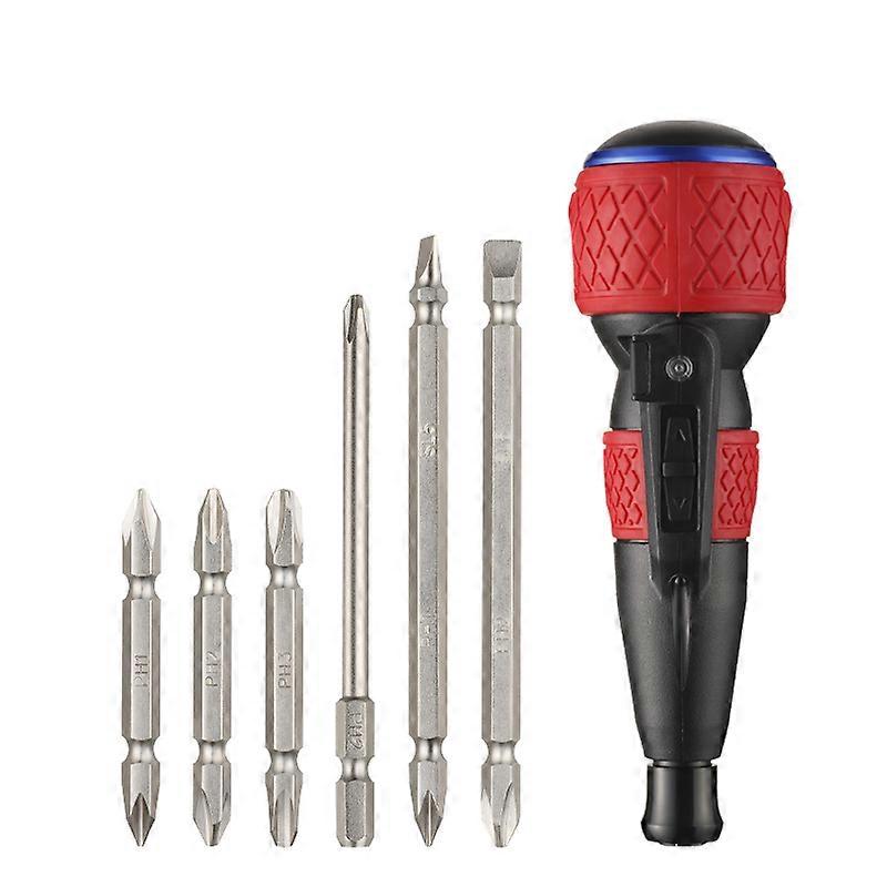 Vessel 6pcs Bits Electric Rechargeable Screwdriver Set Power Tools No.220USB