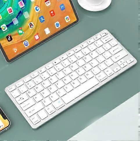 SeenDa Ultra-Slim Bluetooth Keyboard for iPad Rechargeable Wireless Multi-Device Keyboard for MacBook, Phone, Tablet, Smart TV