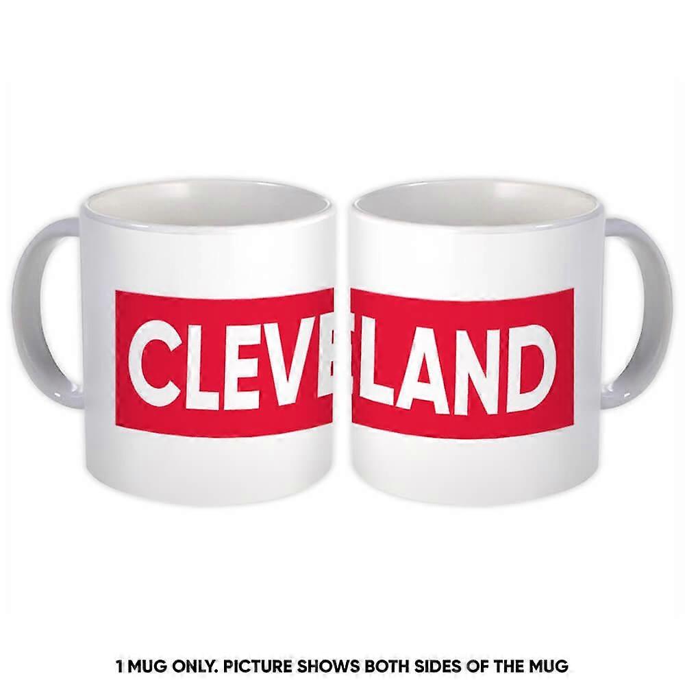 Gift Mug: Columbus Ohio Red