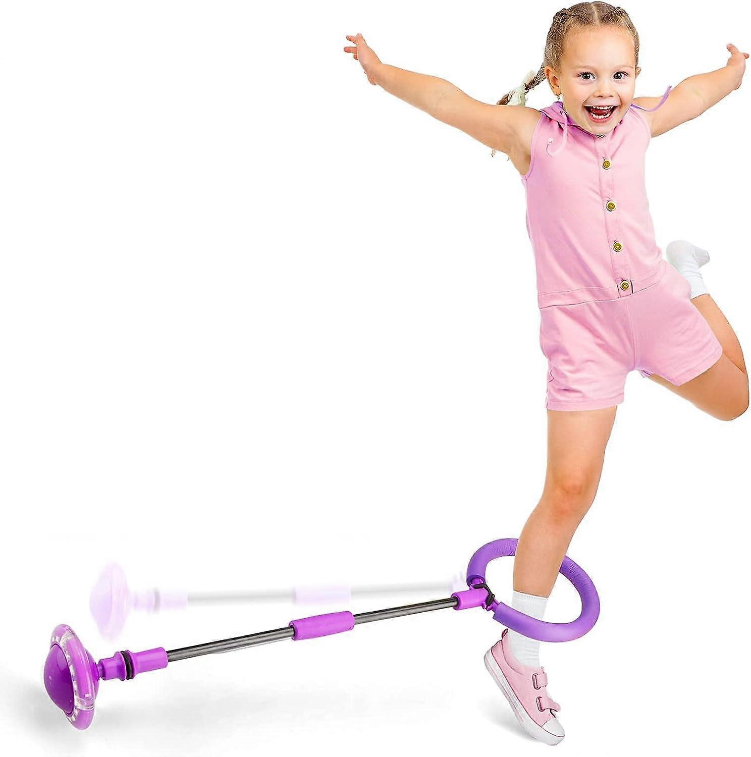 Foldable Kids Ankle Flashing Wheel Bouncing Balls