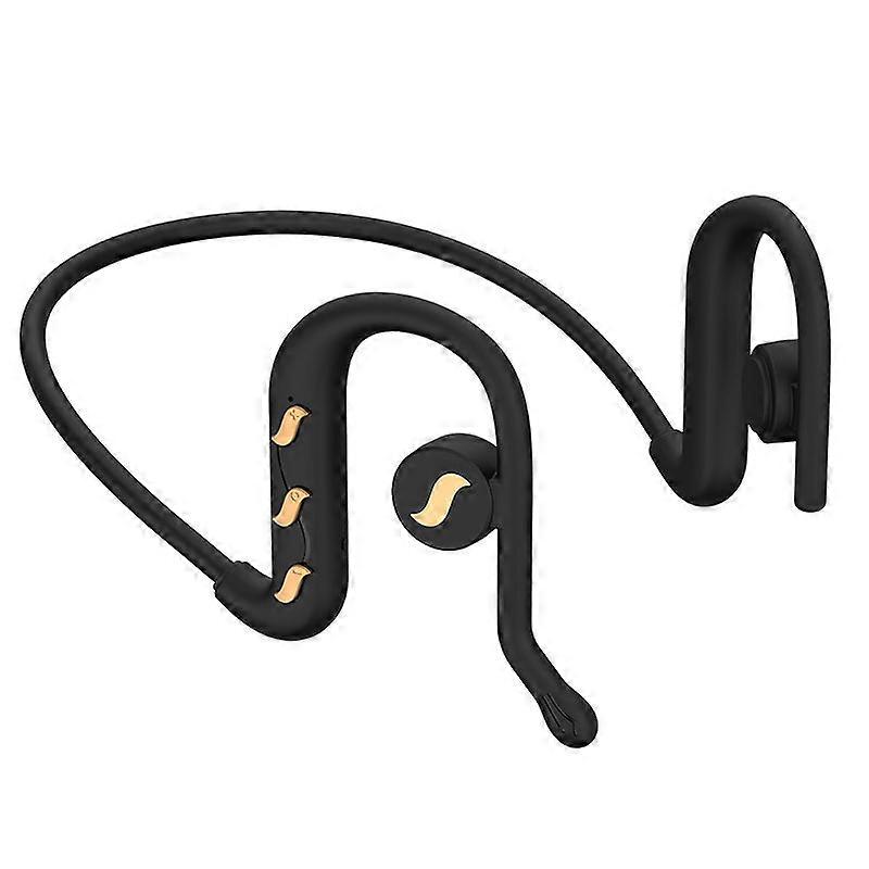 Bone Conduction Headphones Open Ear Sports Earphones with Mic Waterproof Bluetooth Wireless Headset