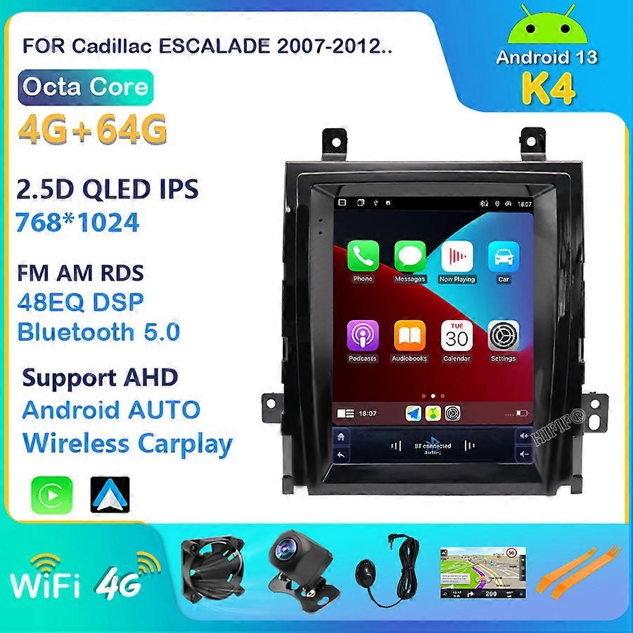 Car Stereo 2 Din Android car Video Player For Cadillac Escalade EXT 2007 2008-2012 Autostereos With Screen Automotive Multimedia