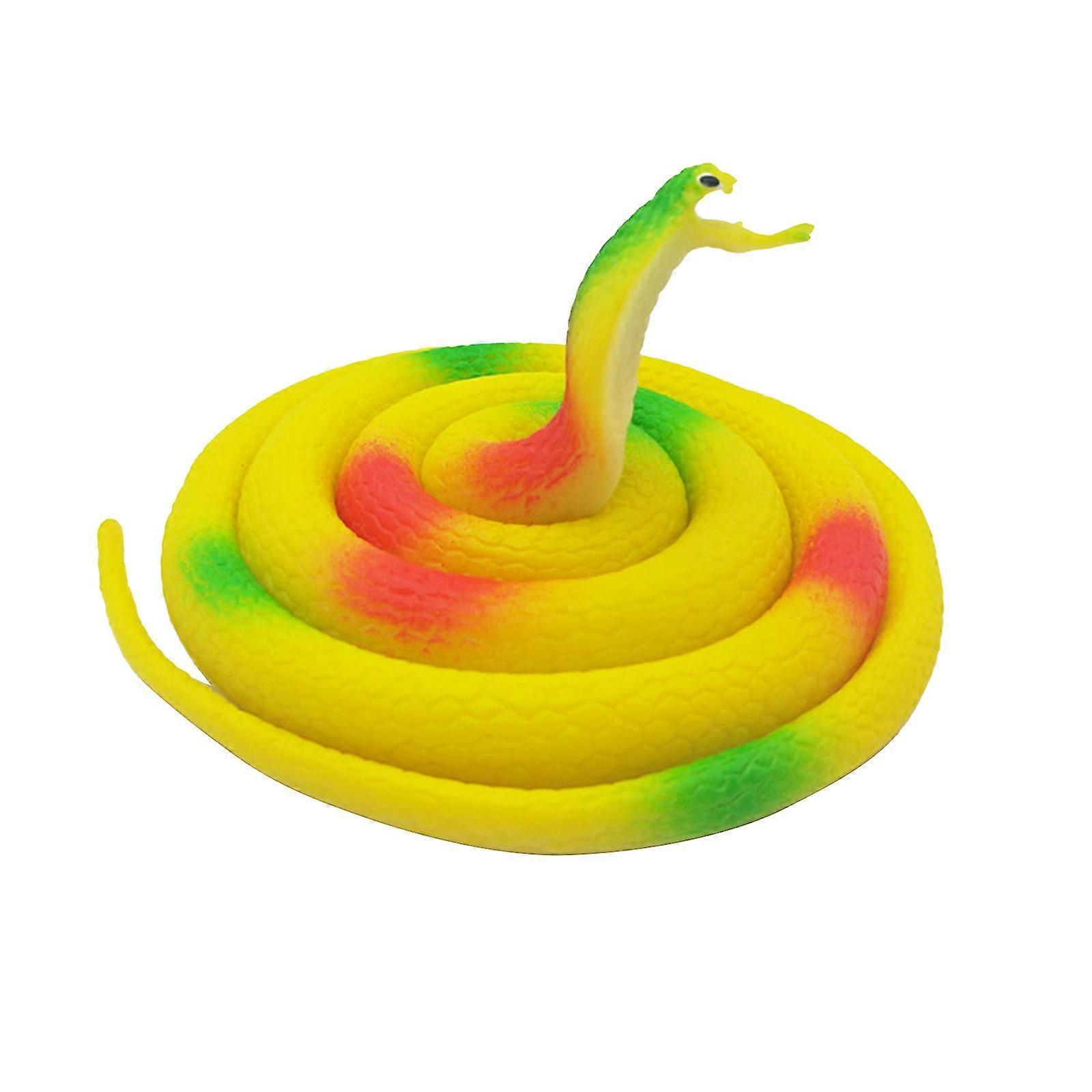 Simulation Snake Tricky Toys, Creative Animal Snake Cobra Model Toy Gift 80cm