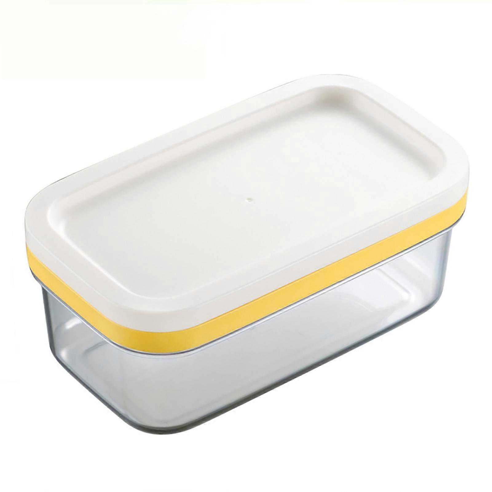 Butter Box Sealed Fresh-Keeping PE Cheese Keeper with Cutter Slicer for Kitchen