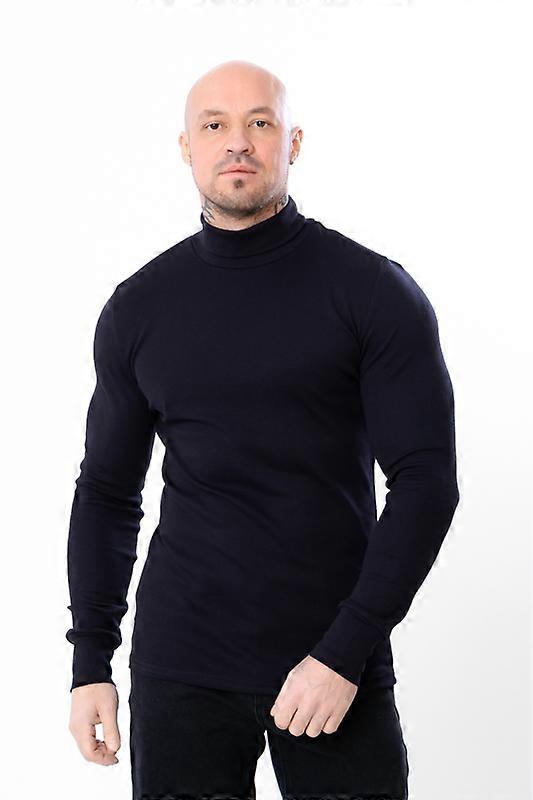 Men’s Stretch Turtleneck Pullover – Slim Fit & Soft Feel, Versatile Basic Layer, Any season, HC 8095-040