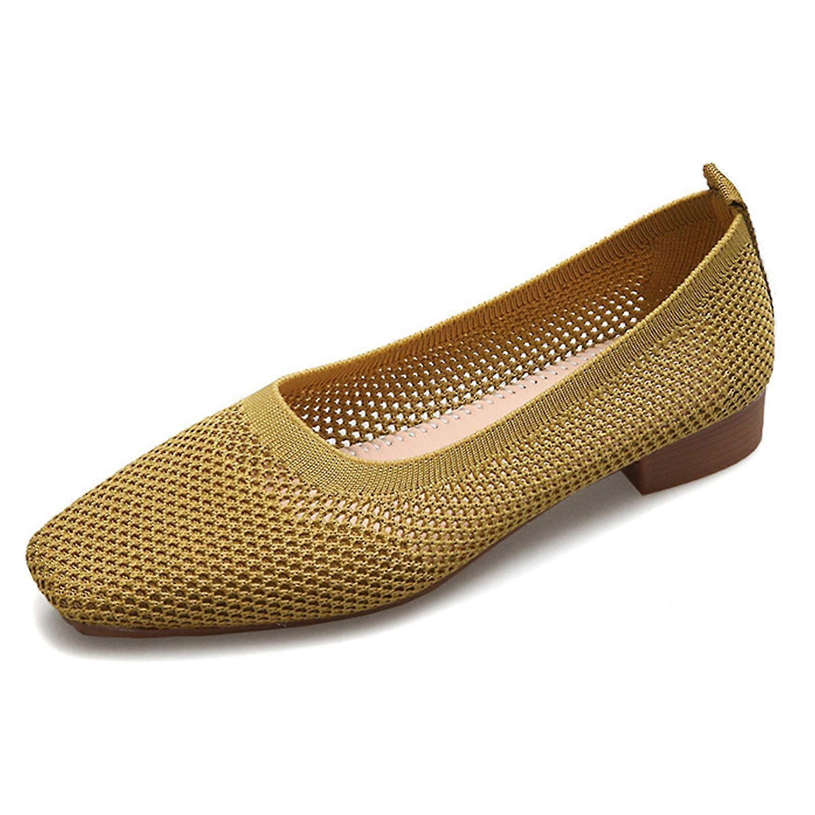 Spring Woman Platform Sneakers Slip On Solid Color Sneakers Suitable For Walking Dacing Wear