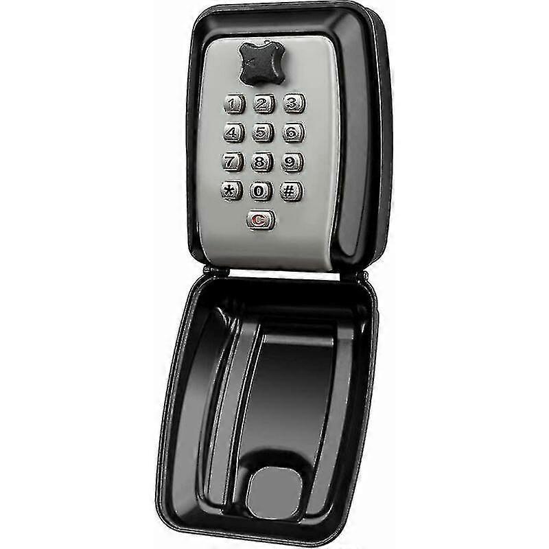 Waterproof Key Safe Box Wall-mounted Key Box Outdoor Key Box Safe Key Box Wall-mounted Key Safe Box-share Access To Your Keys Safely Black 1219562mm