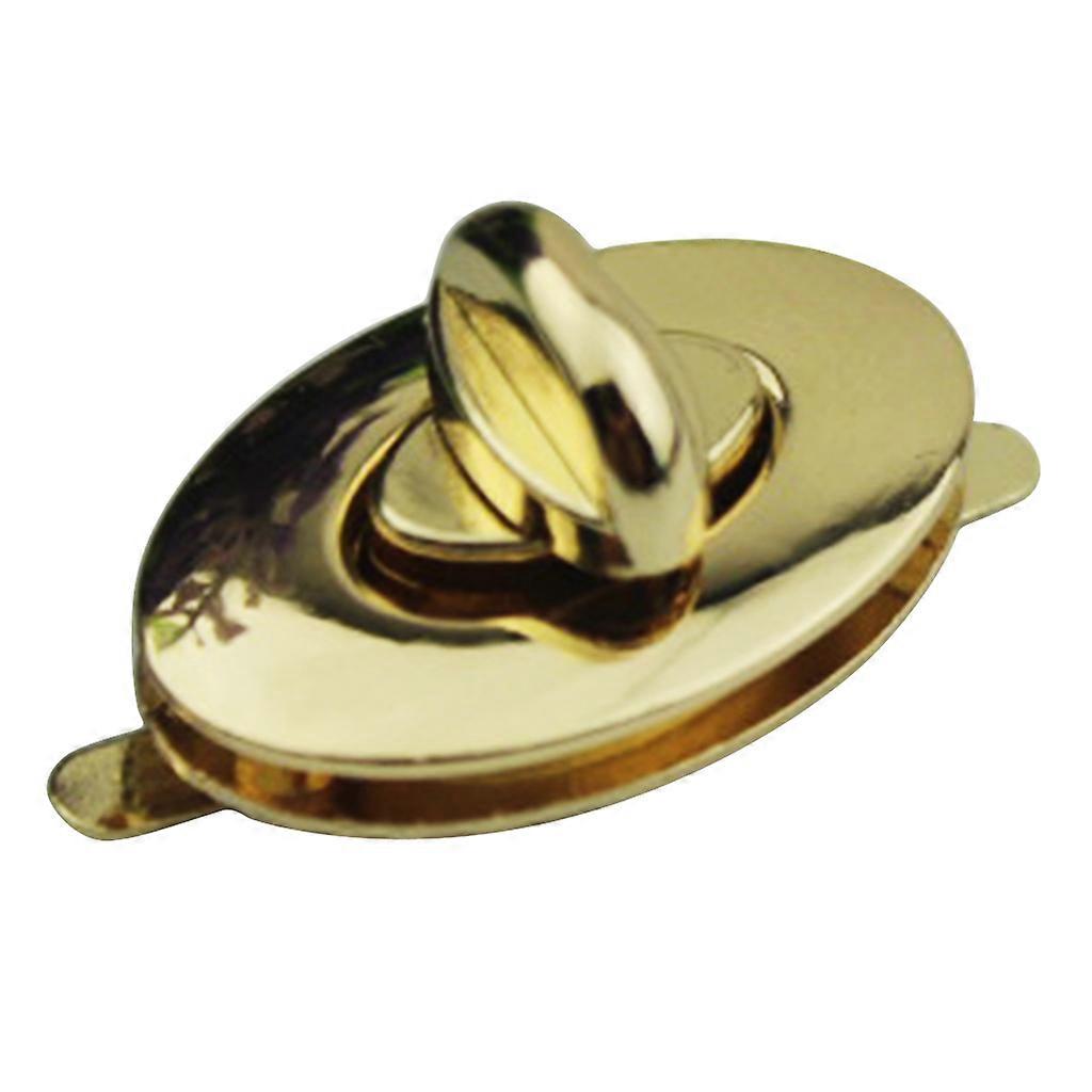 Metal Oval Shape Clasp Turn Lock Twist Locks for DIY Handbag Bag Purse Hardware