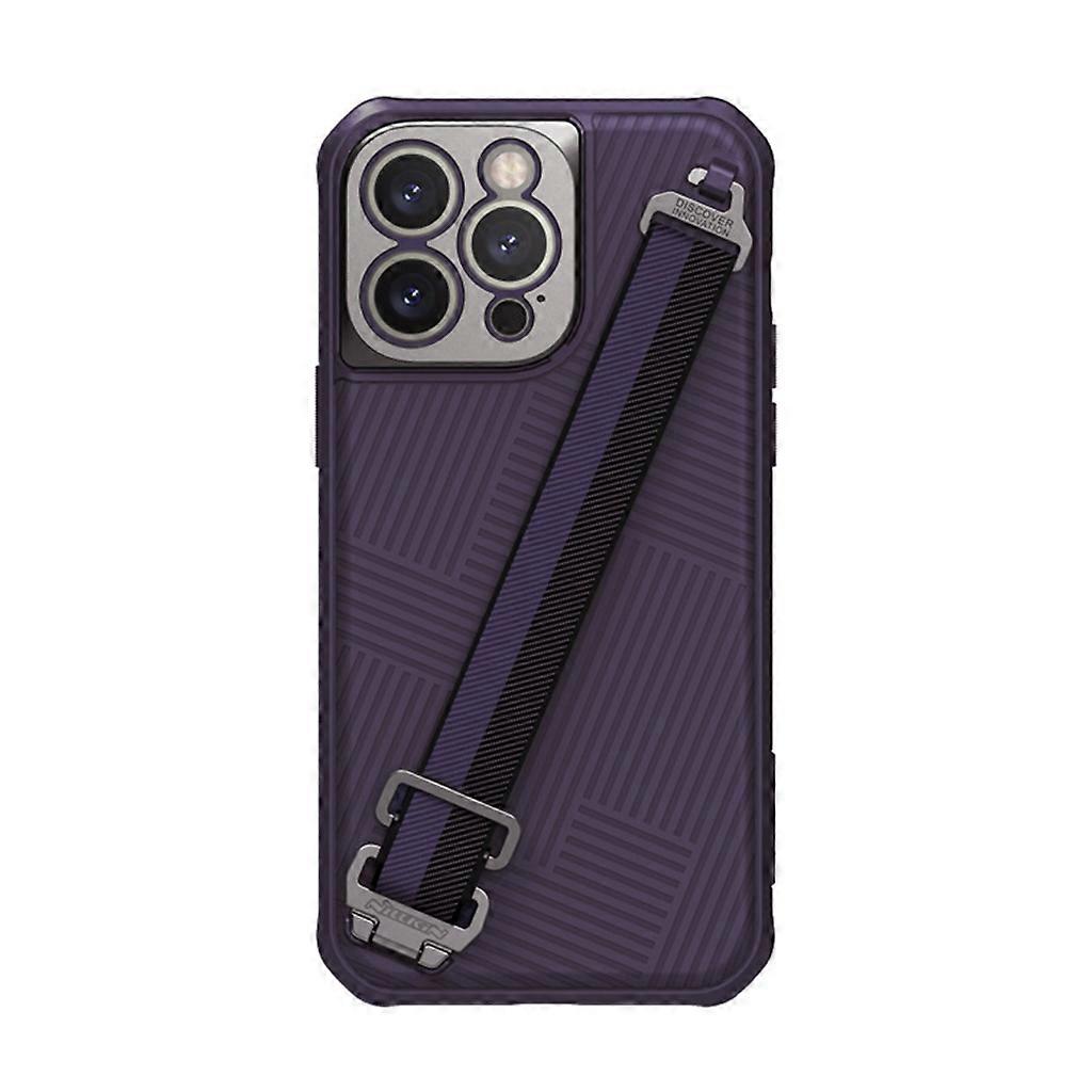 Phone Magnetic-Case for 14 Pro Max / 14 Plus Ultra-thin Shell with Hand Strap