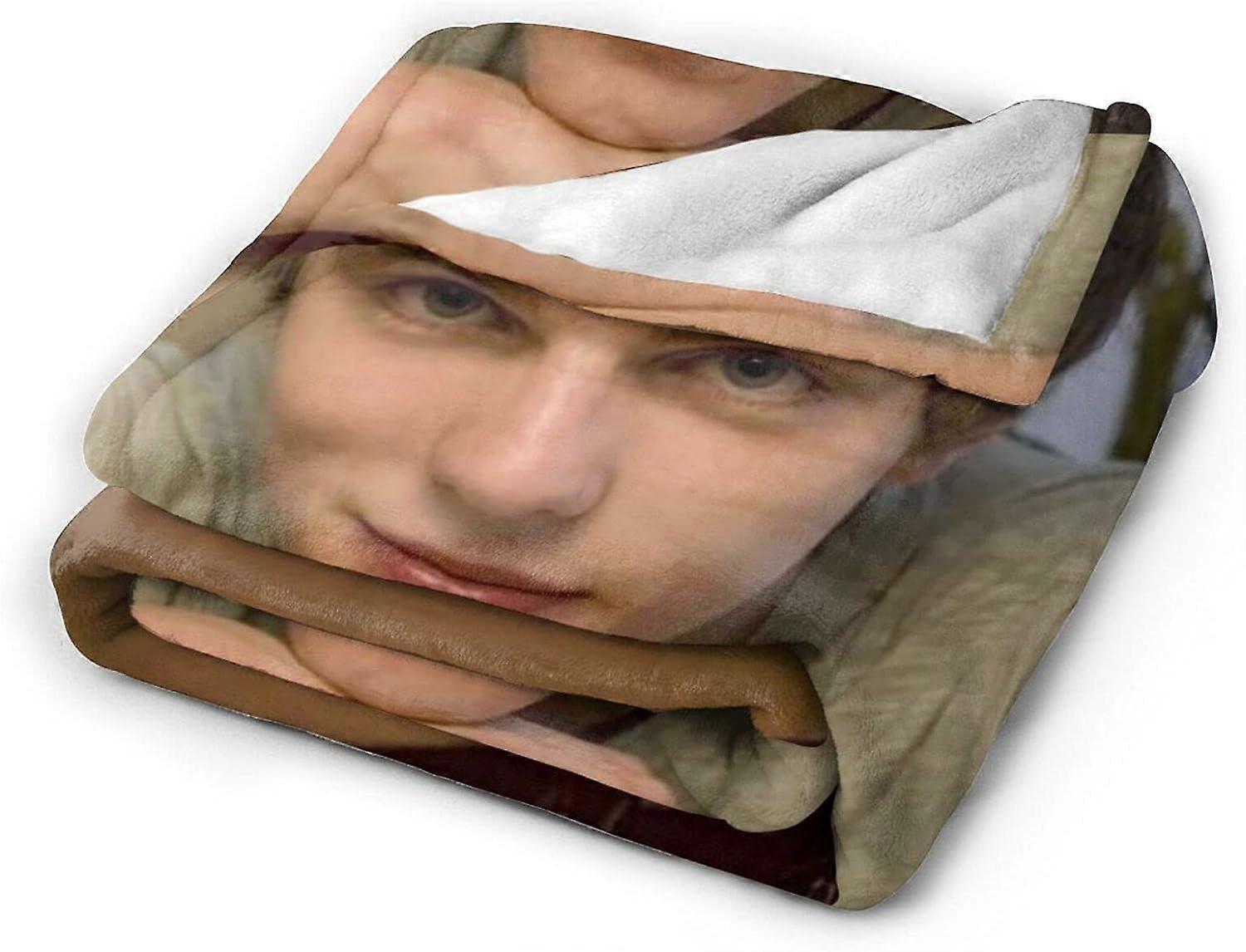 Nicholas Hoult Cobertor Ultra-Soft Flanela Blanket 3D Print Fluffy Plush Blanket Cama Decoração Jogar Cobertor para Sala de Estar Quarto Dorm Decor (3Sizes