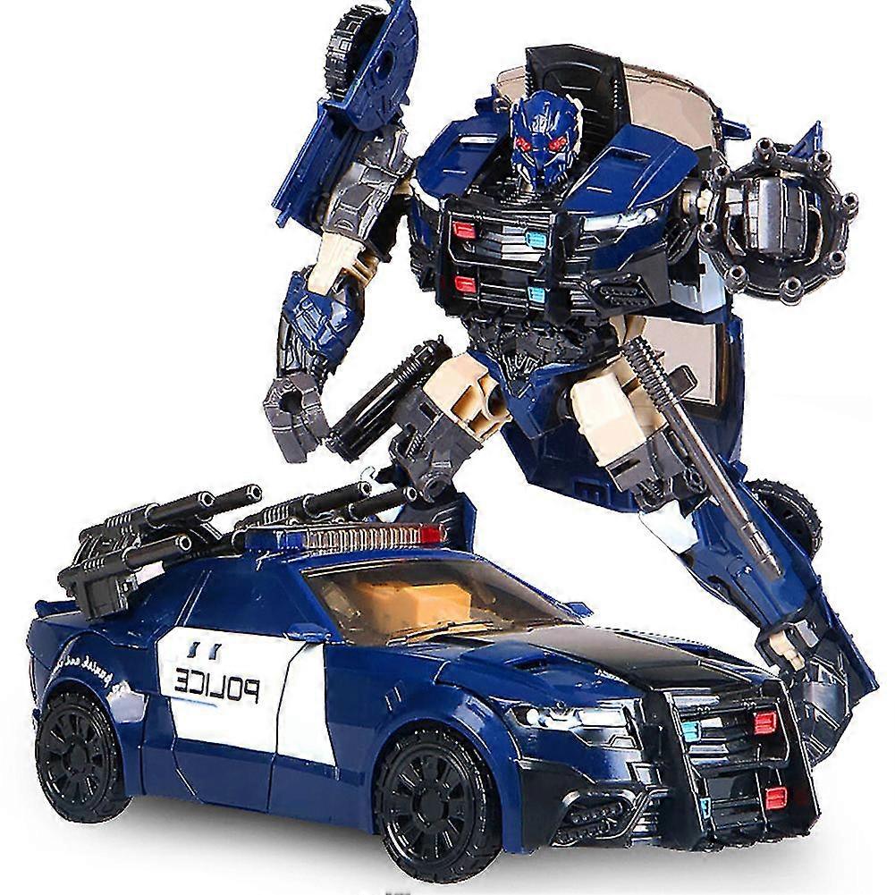 変形可能なパトカーデフォミングディセプティコンアクションフィギュアモデルキッズおもちゃギフト