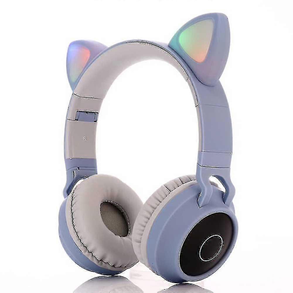Wireless Bluetooth Kids Casti, Cat Ear Bluetooth Wireless