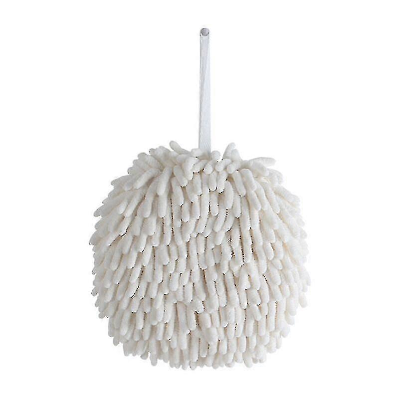 Jinyi Hand Towel,s Hanging Hand Dry Towelhand Towels Absorbentfuzzy Ball Towel With Loop For Cleaning, Absorbent Washcloth(1pc, )