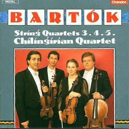 Chilingirian Quartet Bartok String Quartets 3 4 and 5 CD
