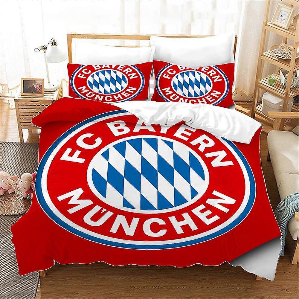 x949 LakanB-BayEernS M-M-Munich Täcke Sängkläder Sängkläder Set Lyx Sängkläder Set Storlek Lakan Set Påslakan Linne Twin Home 3-delat sängkläder (1 