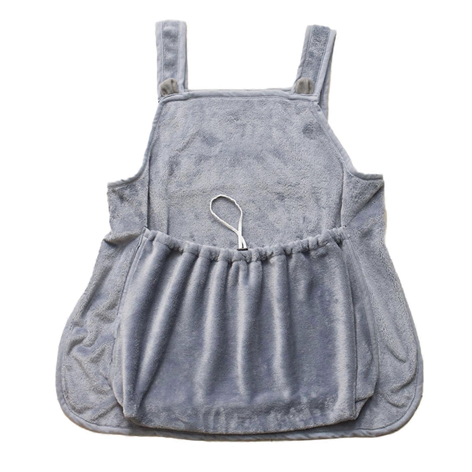 Cat Carrier Apron with Sleeping Pocket Large Space Drawstring Opening Pet Cat Holder Carrier Apron with Adjustable Waist Strap