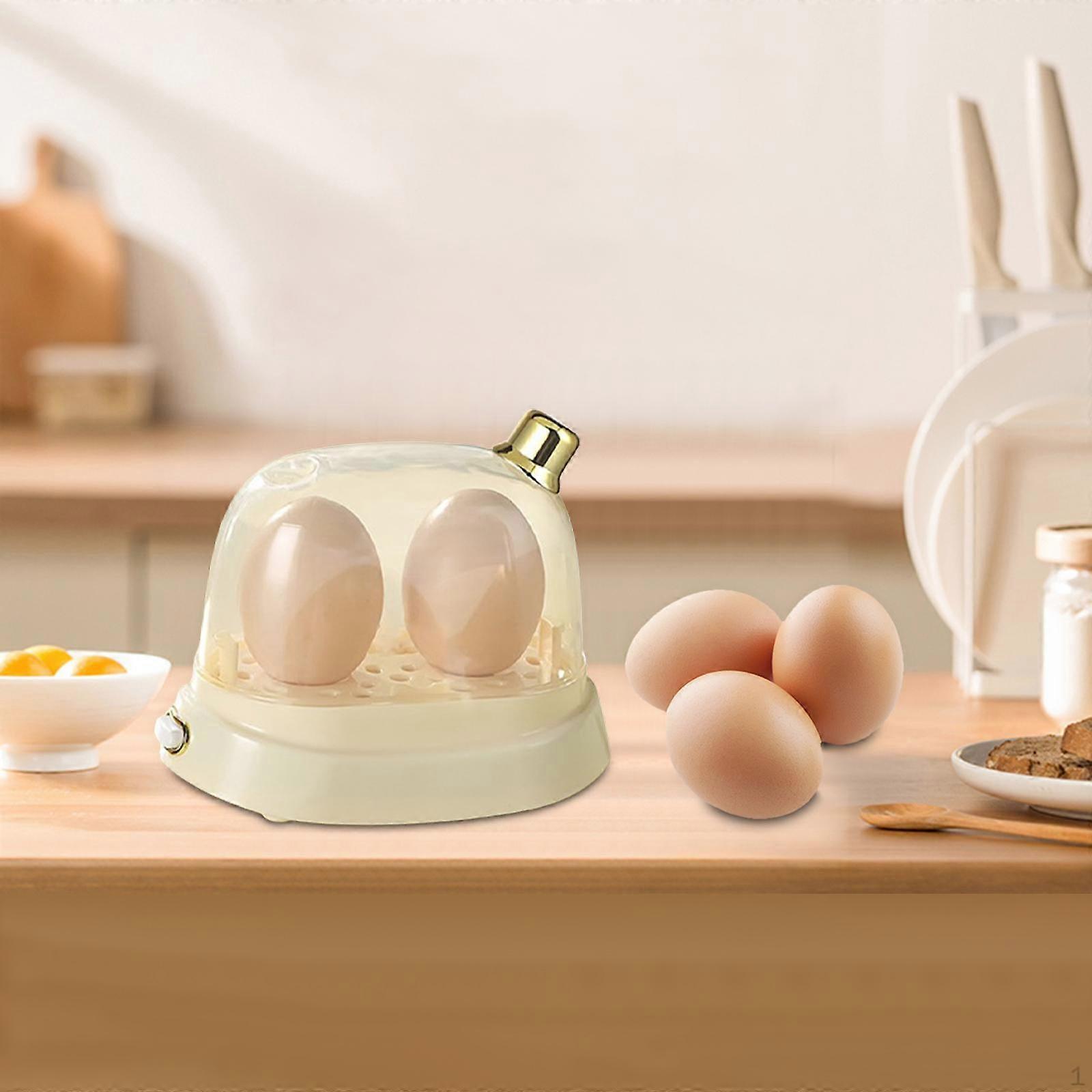 Boiled Egg Cooker Boiler US Plug Gadgets Fast Heated Reusable Steamer for Cook