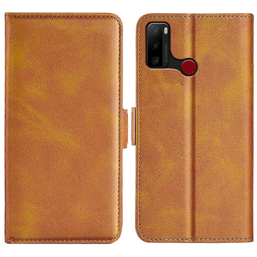 For Ulefone note 10 Dual-side Magnetic Buckle Leather Phone Case