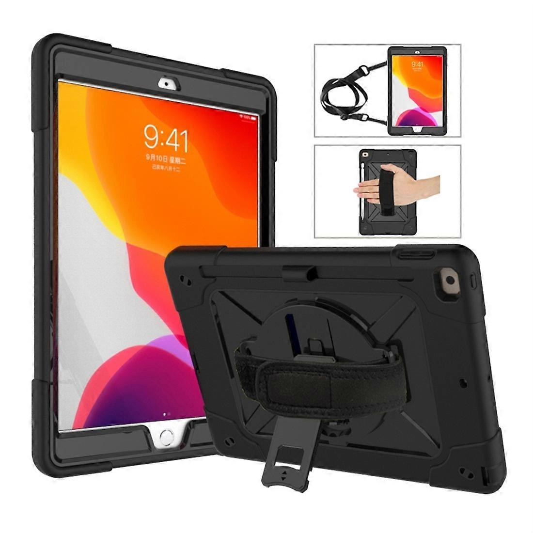 Contraste de cor de silicone + PC combinação Case com suporte para iPad 10.2