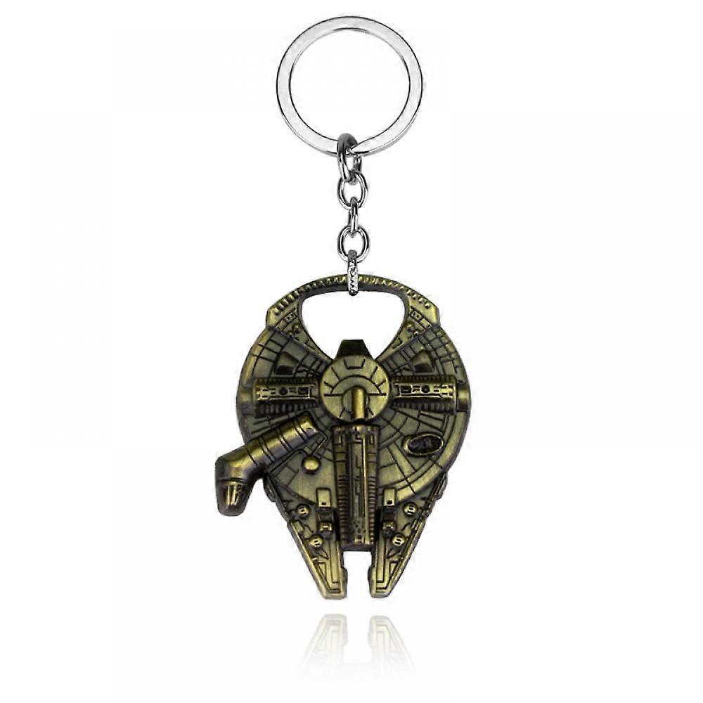 Star Wars Millennium Falcon Keychain, bronze
