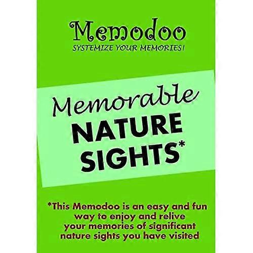 Memodoo Memorable Nature Sights