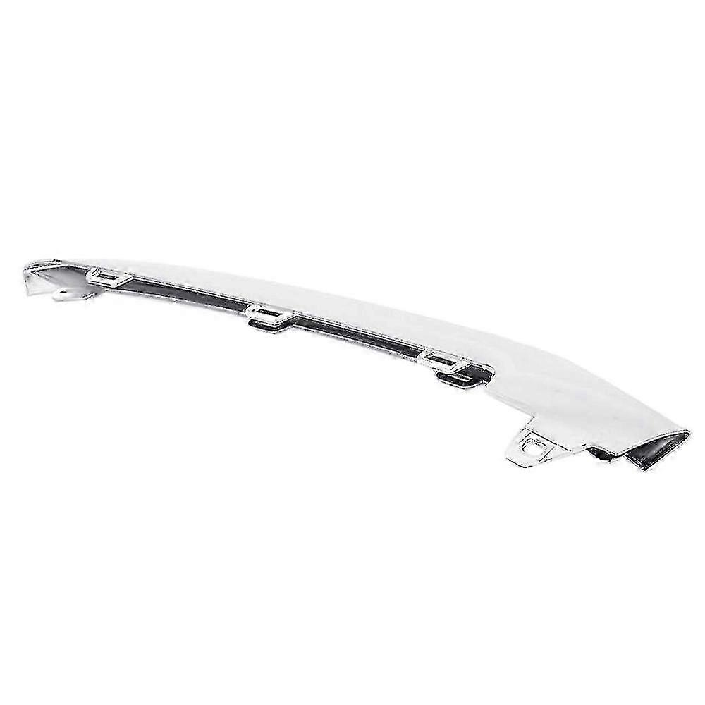 LUC Front Bumper Molding Trim – Chrome ABS – Fits Mercedes E-Class W212 E350 AMG Sedan 2014-2016