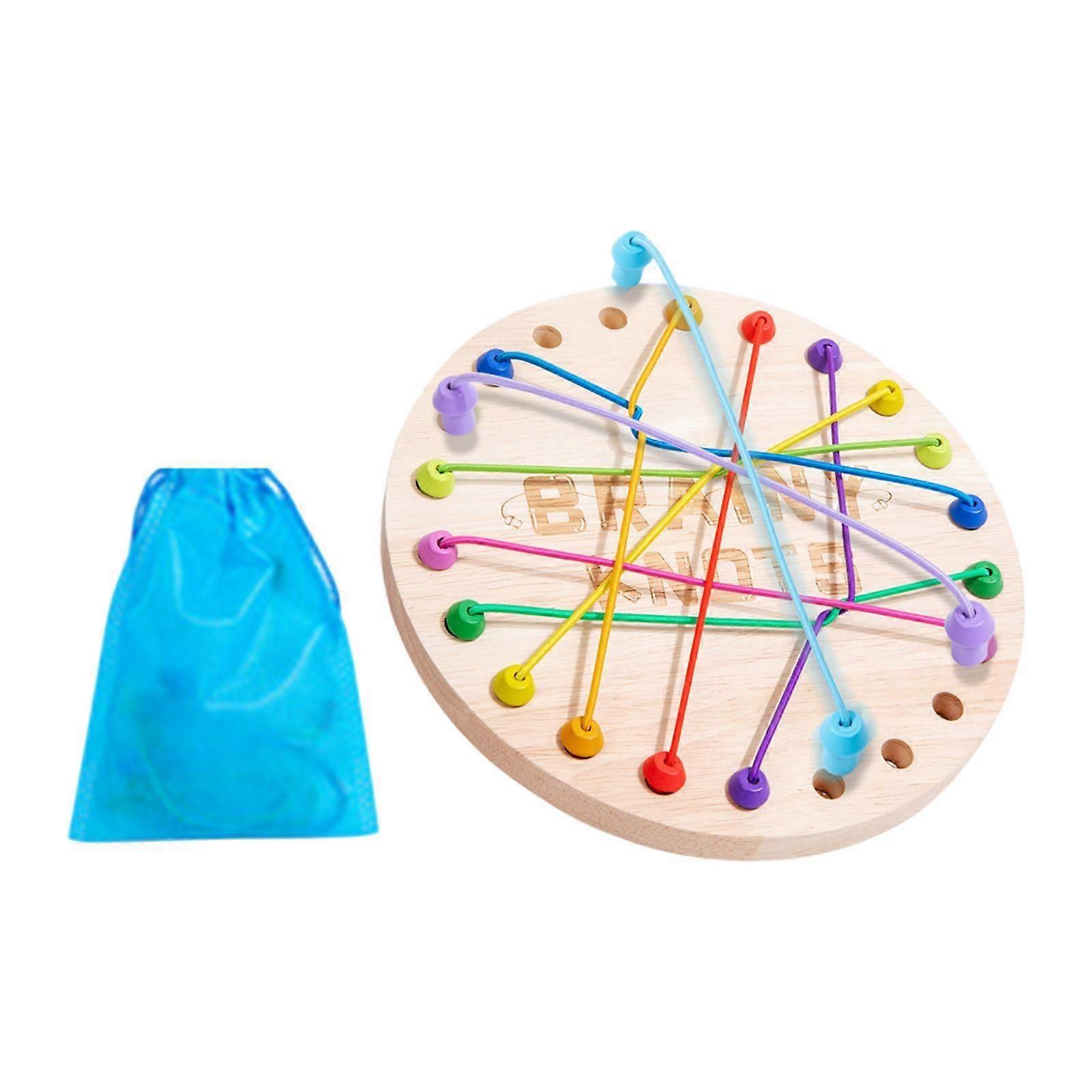 Rope Untangling Toy Puzzle Games Portable Rope Puzzle Challenge Toy for Kids