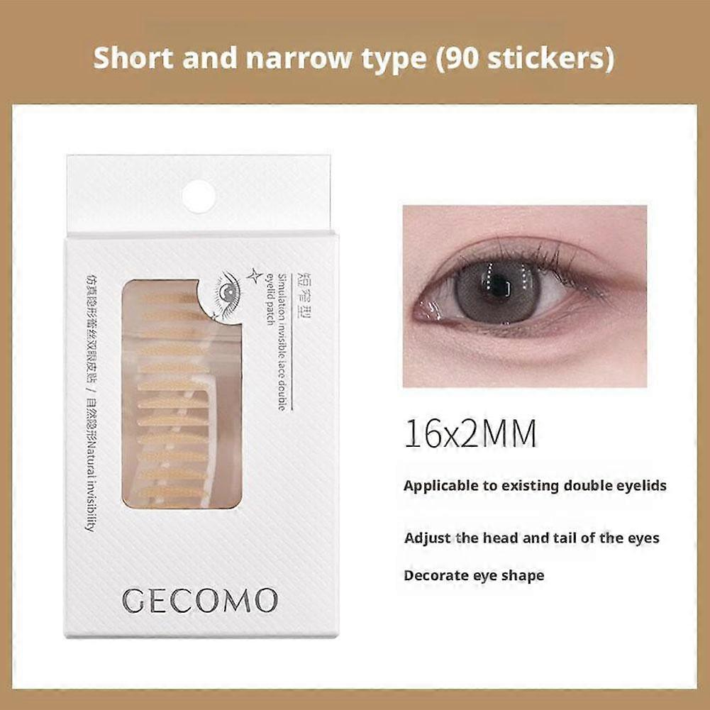 Waterproof Adhesive Invisible Double Eyelid Patch Eye Sticker Tape Makeup