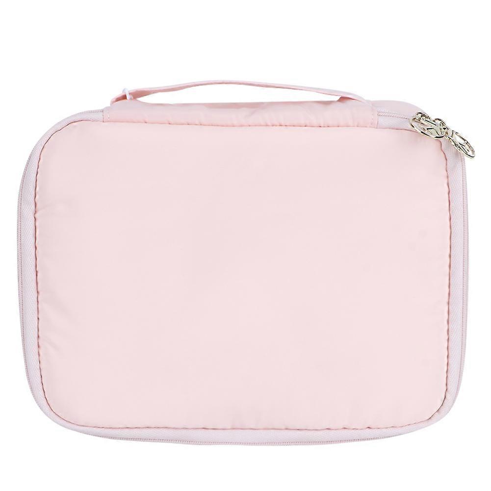 Makeup Bag Cosmetic Case Storage Organizer Travel Bag Portable With Compartments