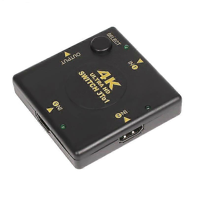 Exquisite 4K 2K HDMI-Compatible Splitter 3D 3 input 1 Output KVM Switch Video Switcher Hub 1080P For DVD HD TV Xbox PS3 PS4 TV Box