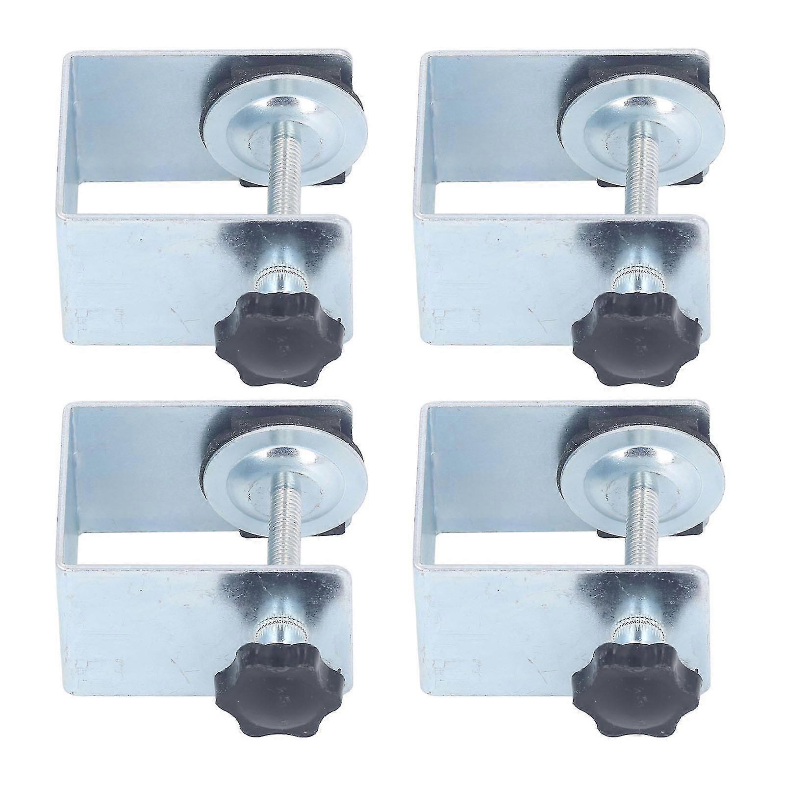 4Pcs Drawer Front Installation Clamp Fixing Clip Easy Adjustment Drawer Front Mounting Clip for Woodworking