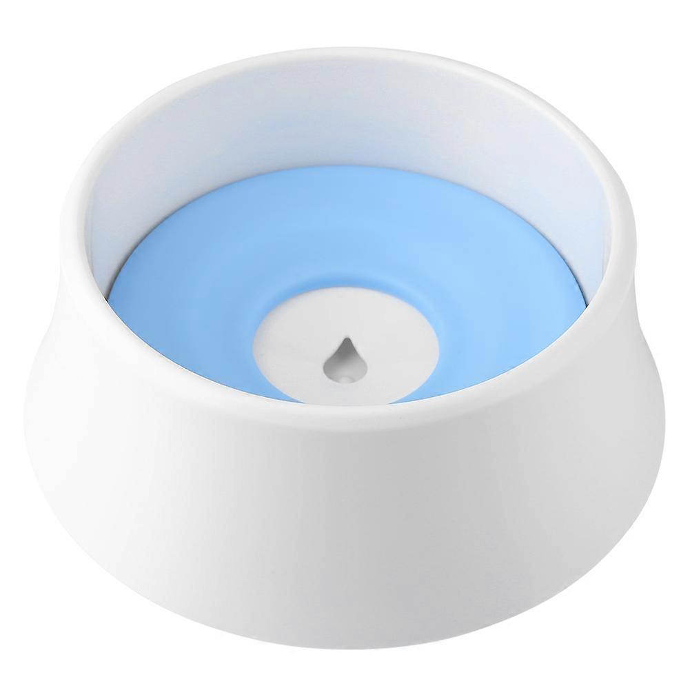 Pet Drinking Bowl Dog Not Wet Mouth Water Feeder Cat  Floating Bowls