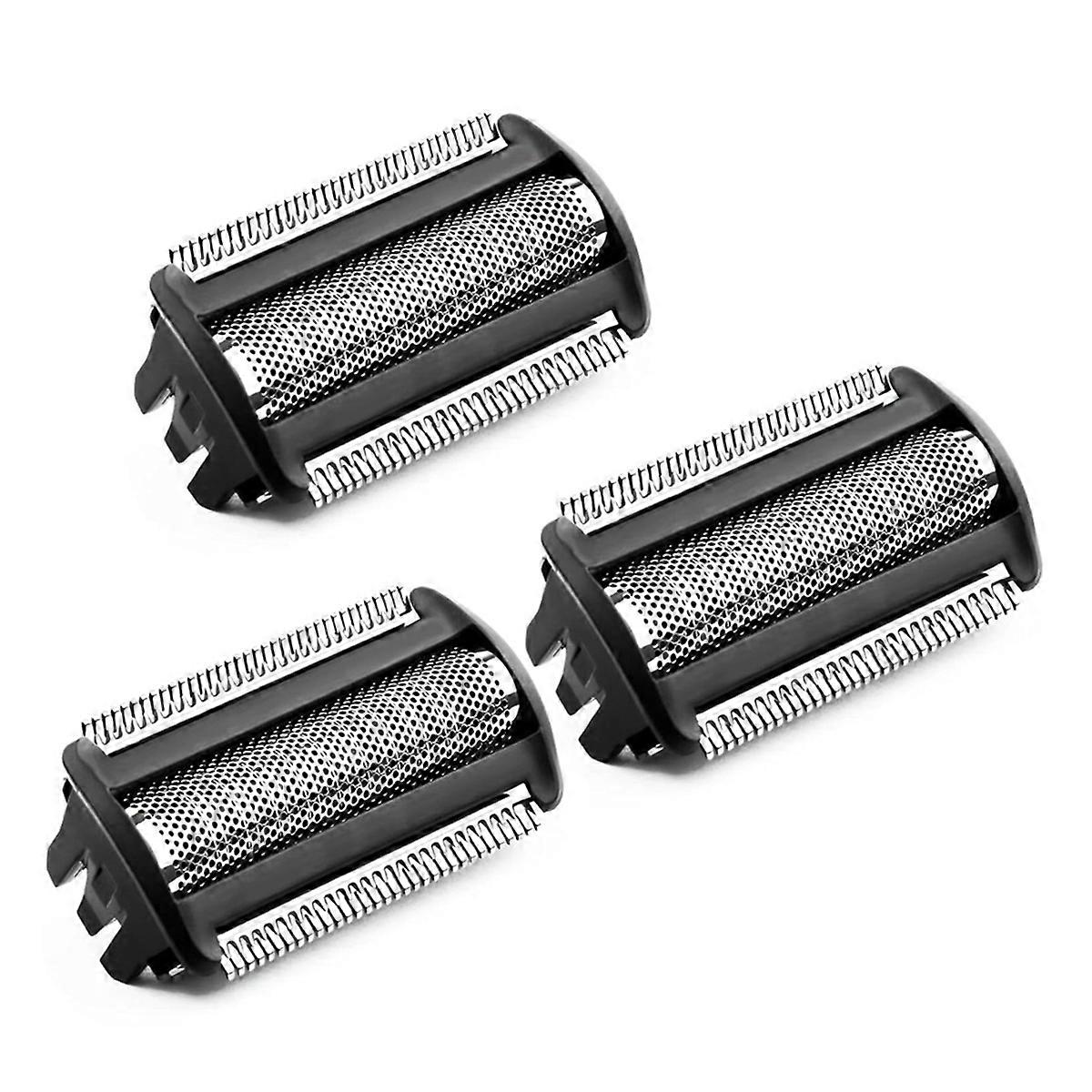 3 Pack BG5025 Replacement , Compatible with Bodygroom Bodyworker Blade Foil, Compatible with BG2000