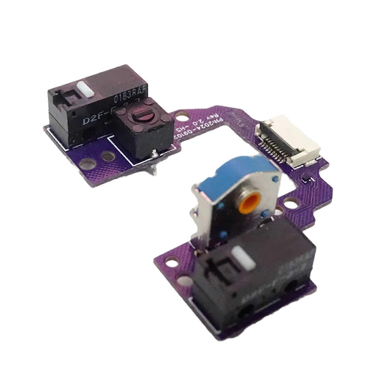 1Set Mouse Motherboard Microswitch Button Board for GProX Superlight 2 with Dustproof Mouse Decoders Wheel Repair