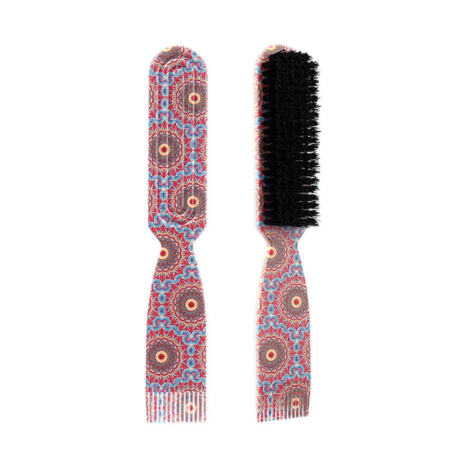 Convenient Nylon Bristles Face Brush for Removing Loose Hairs and Beard Trimming Compact and Easy to Use