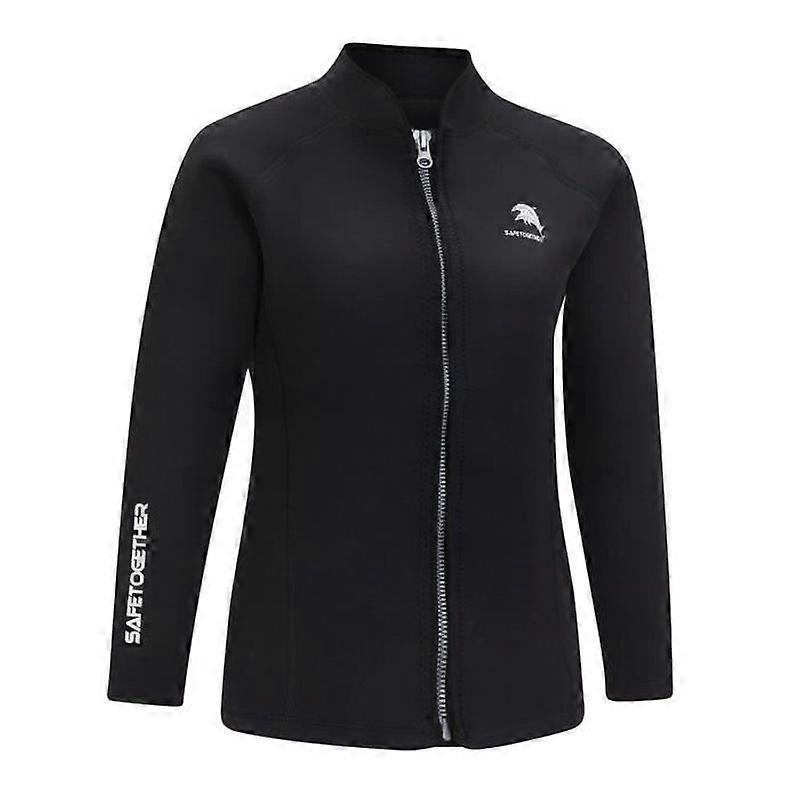 Combinaison néoprène 2mm pour femme - Sports nautiques Plongée Natation Surf - Noir