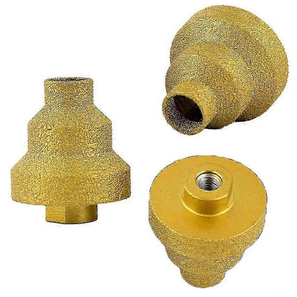 3 قطع خطوة مثقاب مجموعة 20-35-50mm مستقيم الناي طحن القاطع معدن الرخام ثقب فتاحة الخشب