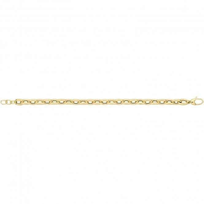 9CT Yellow Gold Hollow Bracelet BR693