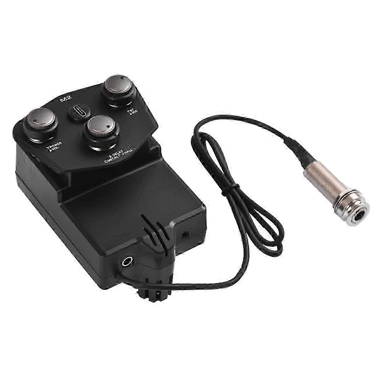 Acoustic Guitar Vibration Bluetooth Reverb Delay Microphone Playing Function Guitar M2 Resonance