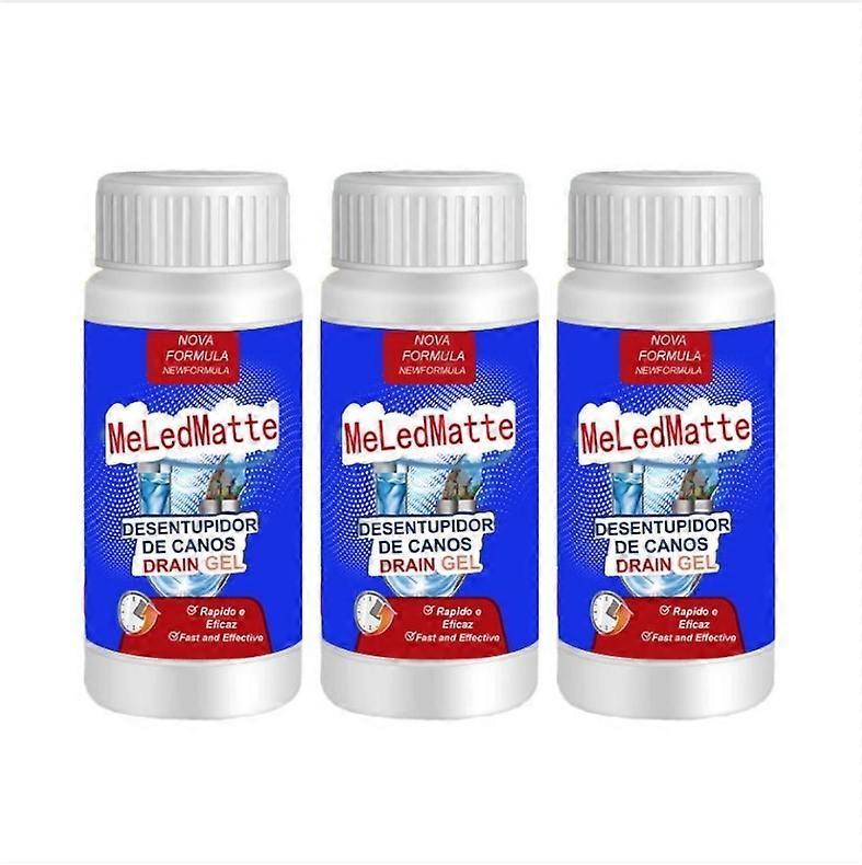 1/2/3PCS Powerful Pipe Dredging Agent Meledmatte, Sink and Drain Pipe Dredge Agent Powder