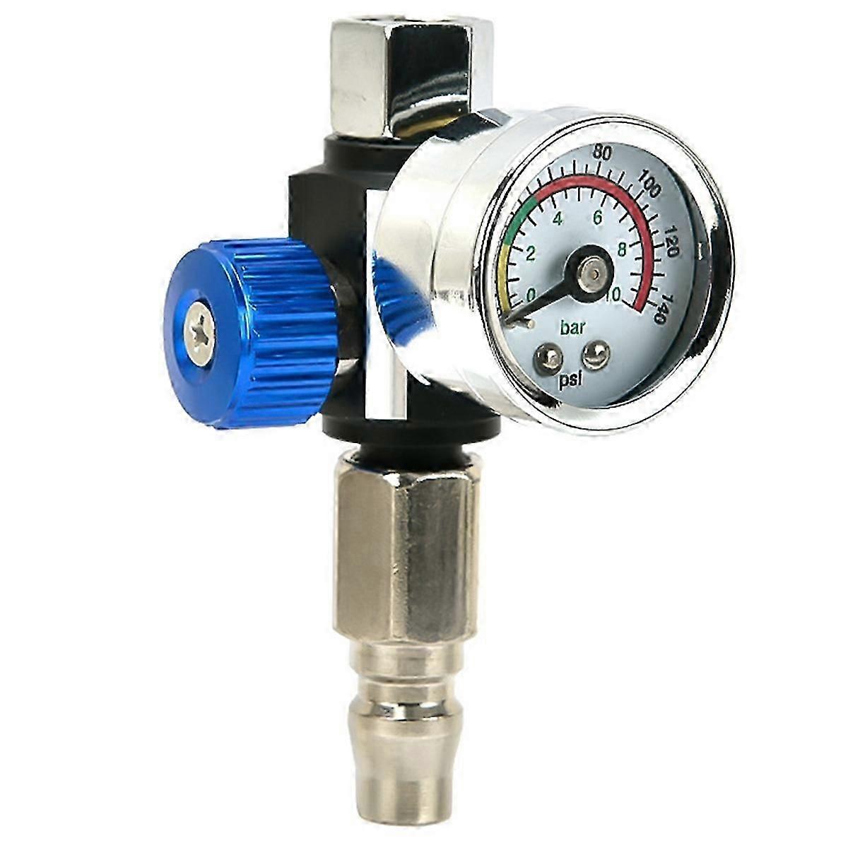 PF20 Connector Air Compressor Regulator Valve with Pressure Gauge for Precise Control in Air/Pneumatic Tools